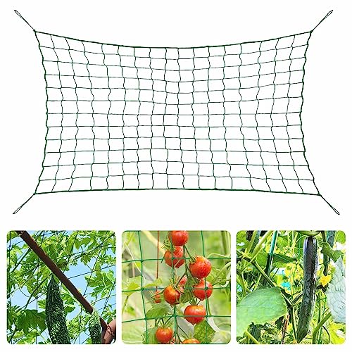 Malla para Cultivo de Plantas Trepadoras 2X5M Hongshuo - Gaiolas e suportes para plantas - verde, polietileno, 2x5m