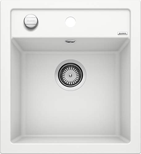 Lava Loiça DALAGO 45 Puradur Branco (46.5 x 51 cm) BLANCO - Pias de cozinha e utilidade - lava loiça, dalago, puradur branco, 46.5x51 cm