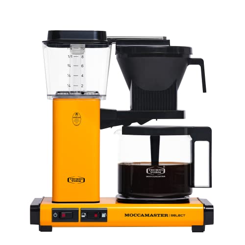 Máquina de Café Manual MOCAMASTER KBG Select Amarelo Moccamaster - Cafeteiras de filtro - manual, alumínio, fácil de limpar, amarelo