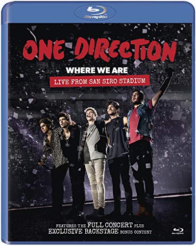 Blu-Ray One Direction: Where We Are - Live From San Siro Stadium (Edição em Espanhol) Paul Dugdale - Dvds de filmes e programas de televisão - blu-ray, one direction, edição espanhol