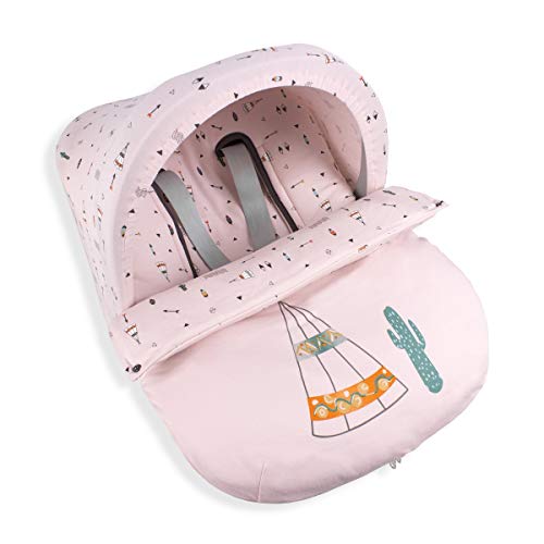 Saco de Dormir para Bebé DON ALGODÓN (Rosa - 60x40 cm) Don algodón - Móveis para bebês e crianças pequenas - rosa, 60x40 cm