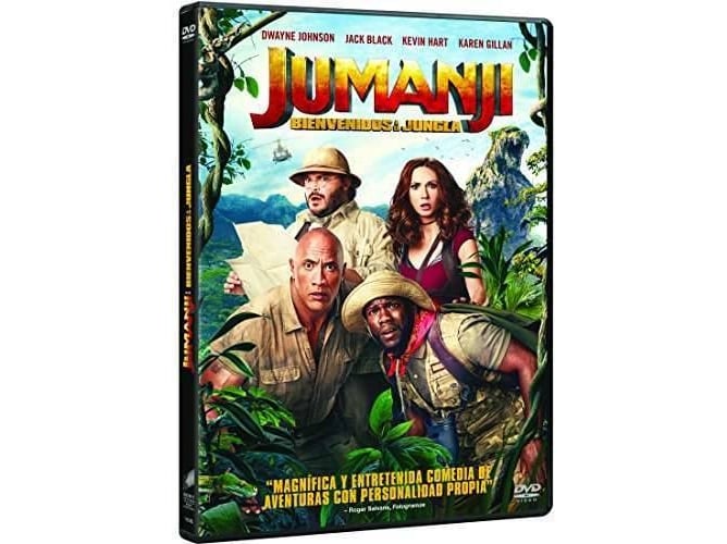 Blu-Ray Jumanji: Bienvenidos A La Selva (Edição em Espanhol) SONY PICTURES HOME ENTERTAINMENT - Dvds e vídeos - blu-ray, jumanji, selva, edição em espanhol