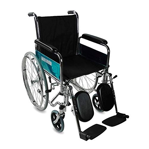 Cadeira de Rodas MOBICLINIC Partenon (Preto) Mobiclinic - Cadeiras de rodas - cerradura, 100 kg, 4,4 cm, 38 cm, 50 cm