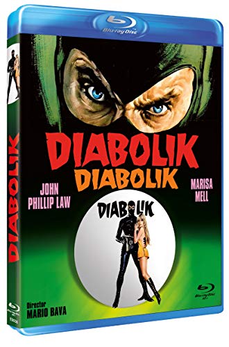 Blu-Ray Diabolik (Edição em Espanhol) (Vídeo) ADSOFILMS - Dvds e vídeos - blu-ray, edição espanhola, vídeo