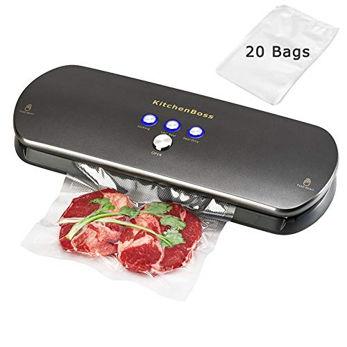 Máquina de Selar a Vácuo KITCHENBOSS KBVACUUM KitchenBoss - Seladoras a vácuo - selar a vácuo, kitchenboss