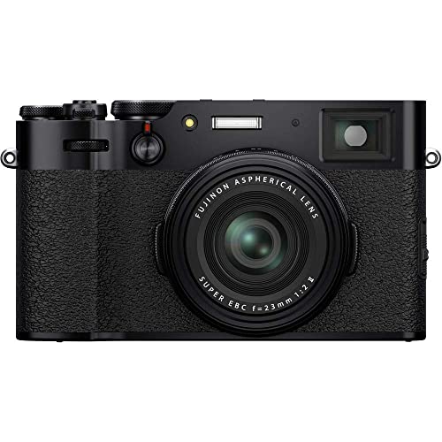 Máquina Fotográfica FUJIFILM X100V (APS-C) Fujifilm - Peças e acessórios para câmeras - sensor aps-c, lente fixa, iso 51200, obturador 1/32000
