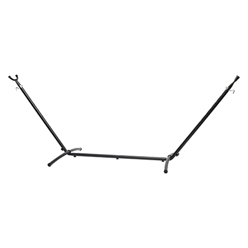 Suporte de Rede para Cama AMZBASICS 1-2 Pessoas (Preto) Amazon - Peças e acessórios para redes de descanso - 100 kg, preto, pvc, polipropileno