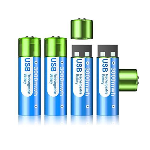 Pilha recarregável DURACELL Power Bank (AA - 3000 mAh) Palogreen - Baterias de uso geral - 3000 mAh, aa, recarregável, ion-lítio