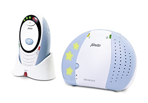 Intercomunicador para Bebés ALECTO DBX-85 ECO Alecto - Telemóveis - intercomunicador, sem fios, visor LED, autonomia 24h