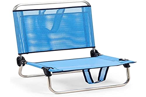 Espreguiçadeira SOLINY Azul (Plástico - 54 x 50 x 63 cm) Kovyx Outdoor Amazon ES - Móveis de exterior - plástico, 54 x 50 x 63 cm, exterior, transporte fácil