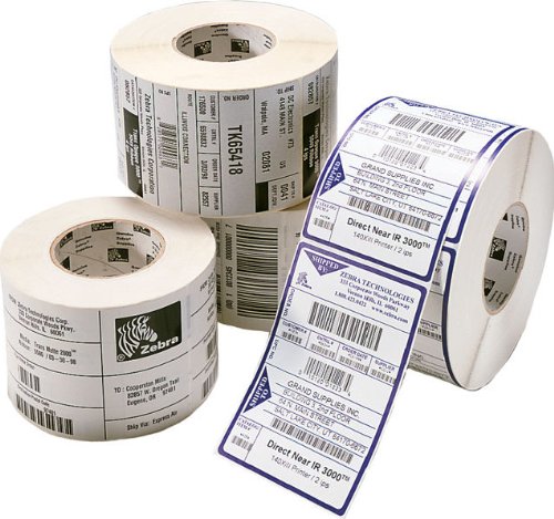 Etiquetas para impressão ZEBRA Z-Select 2000T Zebra - Etiquetas e tags - transferência térmica, preto, branco, caixa