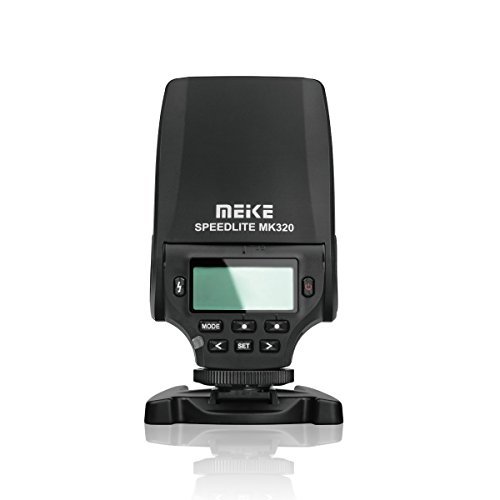 Flash MEIKE MK320N (NG: 60 - Controlo: TTL) Meike - Peças e acessórios para câmeras - flash, câmara, tlt, pilhas