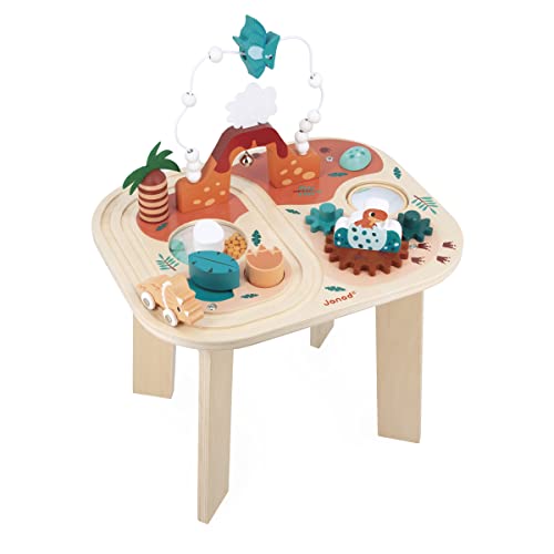 Brinquedo Educativo JANOD Dino Mesa de Actividades Juratoys - Brinquedos - educativo, geométrico, motricidade fina, coordenação visual-manual