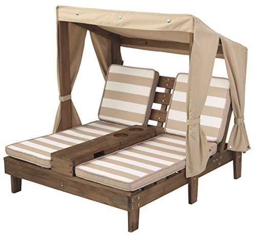 Conjunto de brinquedos para crianças Kid KRAFT 00534 KIDKRAFT - Móveis de exterior - conjunto brinquedos, crianças, kid kraft, tumbona dupla, sombrinha três lados, estrutura robusta