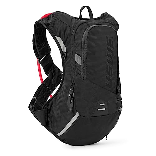 Mochilas USWE Mtb Hydro (Preto e Azul - 3 L) Uswe - Mochilas - 3 L, nylon, poliéster, correia ajustável
