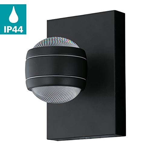 Candeeiro Exterior de Parede EGLO Sesimba EGLO - Luminárias de parede - preto, aço galvanizado, parede, led