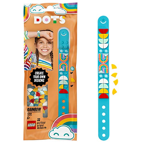 LEGO DOTS Arco-íris 41900 (Idade Mínima Recomendada: 6 anos) LEGO - Pulseiras - lego, DOTS, arco-íris, 6 anos