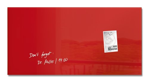 Quadro Branco SIGEL GL147 (91 x 46 cm - Vidro - Magnético: Sim) Sigel - Quadros brancos de apagar a seco - 91 x 46 cm, vidro, magnético, preto