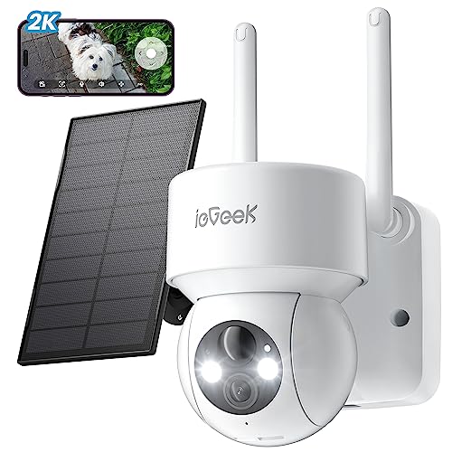 Câmara de segurança IeGeek 2K | Branco (Domótica) ieGeek - Câmeras de vigilância - câmara segurança, iegeek, 2k, sensor movimento, resolucao maxima, visão panorâmica