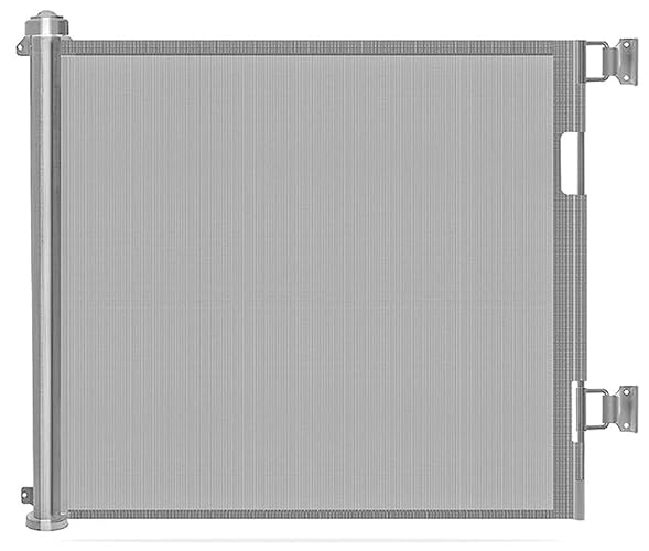 Porta de Segurança para Bebé DOCTOR BABY Retrátil Cinzento BOTIZR - Móveis para bebês e crianças pequenas - retrátil, cinzento, segurança, bebés