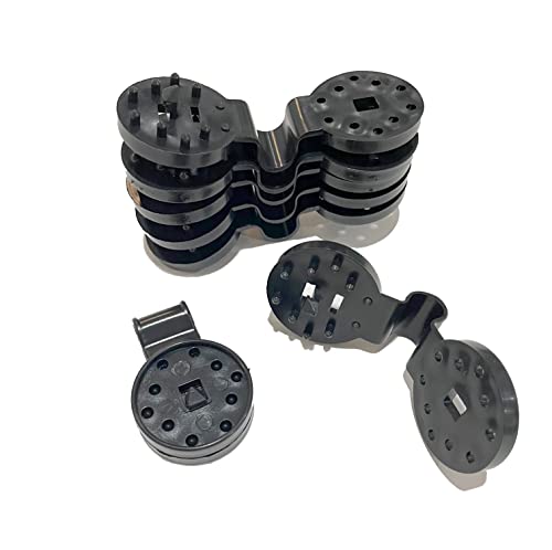 Pinças de Plástico Clips para Sujeção de Malhas de Ocultação FLONATUR - Gaiolas e suportes para plantas - fixação, discreto, eficaz, malhas