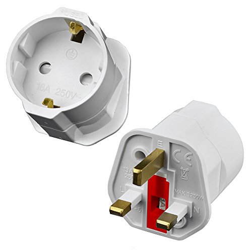Adaptador de energia CUC EXERTIS CONNECT 1.5m, EU to UK SATKIT - Inversores de energia - conversor, tomada, 15m, exterior, viagem
