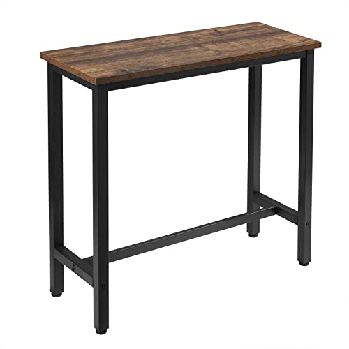 Mesa de Refeição WOLTU | 100 x 40 x 100 cm - Madeira WOLTU - Conjuntos de móveis - ferro, resistente a riscos, capas de proteção, retro industrial