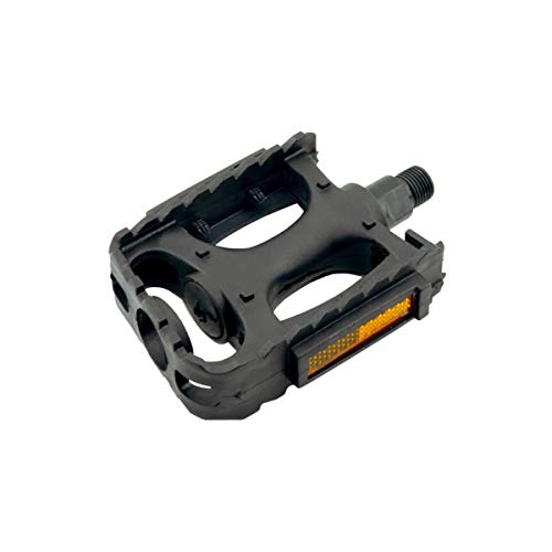 Pedais Shimano W-9/16 (Bicicleta de Montanha - Tamanho Único) V BIKE - Peças da transmissão da bicicleta - pedais shimano w-9/16, bicicleta montanha, tamanho único, revestimento anti-deslize, rodamentos bolas