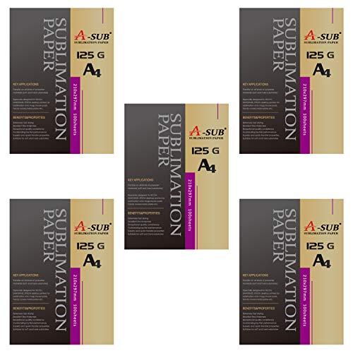 Papel para Plotter A-SUB A4 500 Folhas (Recondicionado Como Novo) A-SUB - Papel de arte e artesanato - a4, 500 folhas, recondicionado