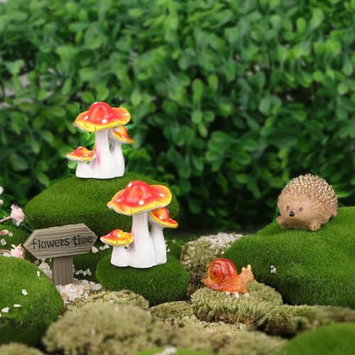 Conjunto de Acessórios para Jardinagem COLOFALLA COLOFALLA - Aldeias e acessórios para estações e decorações de feriados - jardinagem, 3 peças, resina