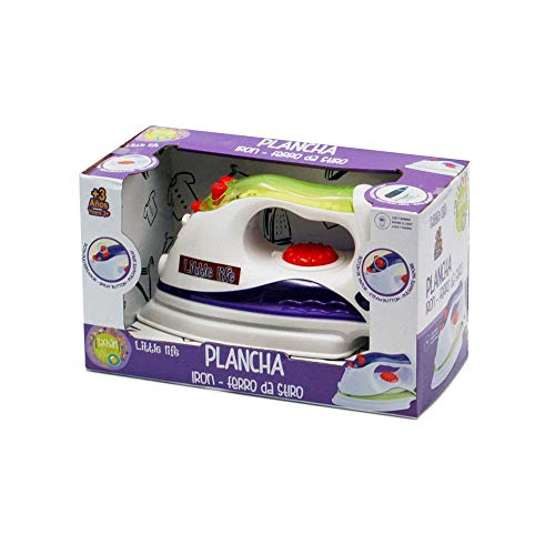 Tachan Little Life Plancha de Vapor Rosa e Branco CPA Toy Group - Brinquedos - rosa, branco, aço inoxidável