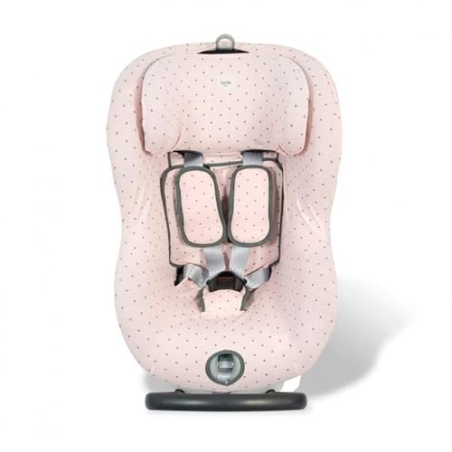 Capa de Cadeira Auto RÖMER Little Fun Peach FUN*DAS BCN - Acessórios para cadeirinhas de bebê - algodão, confortável, fácil de limpar, cadeira auto