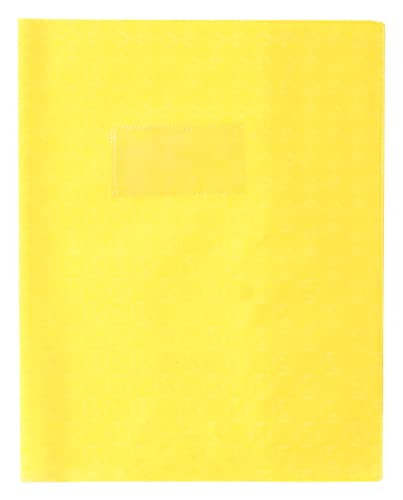 Capa para Caderno Clairefontaine 72014C Amarelo Clairefontaine Rhodia - Cadernos e bloco de notas - polipropileno, anti-poema, fivelhas, aberto superior