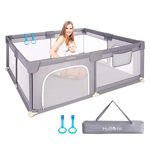 Parque Infantil HUBORNS 120X120 Cm (Recondicionado Como Novo) HuBorns - Móveis para bebês e crianças pequenas - parque infantil, huborns, 120x120 cm, recondicionado