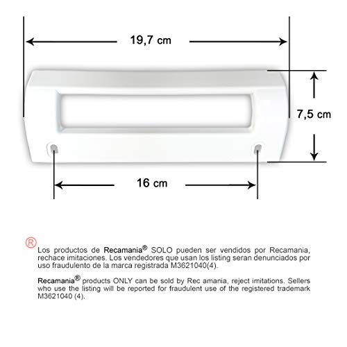 Tira de Frigorífico Recamaria Balay Superser Branco Recamania - Acessórios para geladeira - frigorífico, recamaria, branco