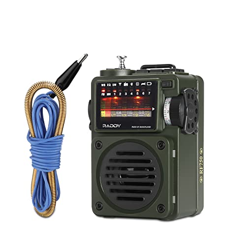 Rádio RADDY RF750 (Preto - Digital - AM / FM / SW - Pilhas) Raddy - Redes - digital, AM/FM/SW, pilhas