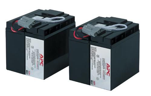 Bateria para UPS APC Replacement Battery Cartridge #55 APC - Baterias para ups - chumbo-ácido, 1200 Wh, 4h carga, 10-16v