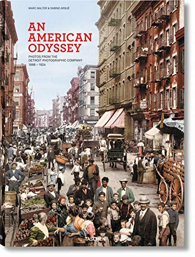 Livro An American Odyssey de The Detroit Photographic Company (Inglês) Taschen - Livros - cartas postais, photolithographique, 1888-1924, États-Unis