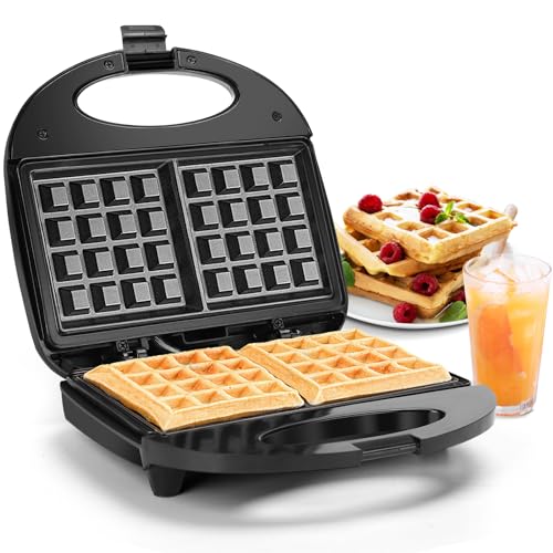Máquina de Waffles AIGOSTAR Sweet (750 W) Aigostar - Eletrodomésticos de cozinha - 750 W, aço inoxidável