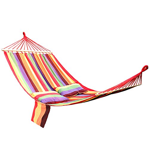 Cadeira Baloiço SONGMICS Bali (Branco - Aço - 210x150cm) SONGMICS - Redes de descanso - aço, 210x150cm, poliéster, baloiço