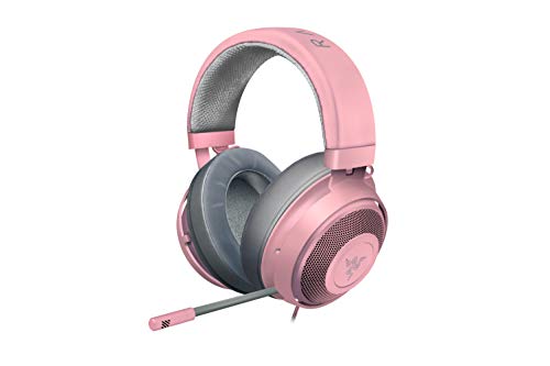Auscultadores Gaming com fio RAZER Kraken (Over Ear - Com Microfone - Rosa) RAZER - Fones de ouvido e headsets - gaming, com fio, over ear, microfone