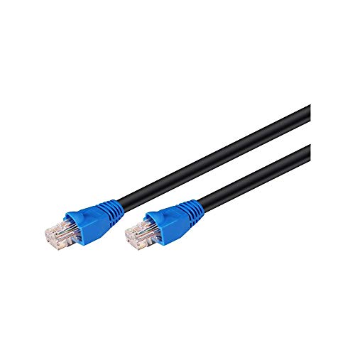 Cabo de Rede GOOBAY (RJ45 - 50 m - Preto) Goobay - Cabos de rede - 50 m, rj45, utp, 1000 mbit/s