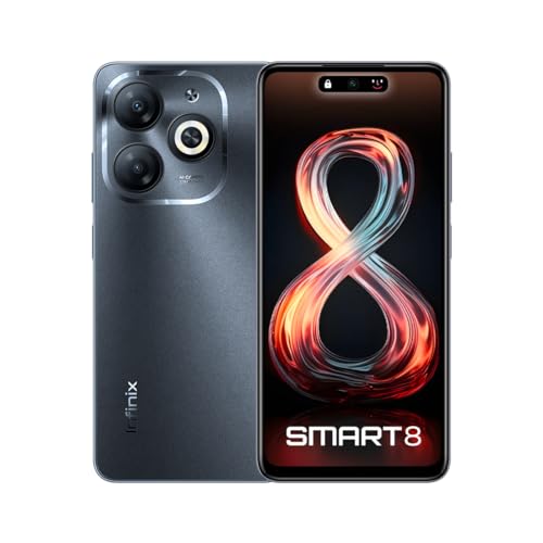 Smartphone INFINIX Smart 8 (6.67'' - 3 GB - 64 GB - Preto) Infinix - Telemóveis - 6.67, 3 GB, 64 gb, Android 11, preto