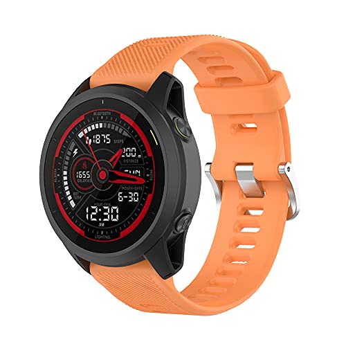 Correia para Relógio KINIKU (Garmin - Preto) JINGKUNKEJI - Acessórios para monitor de atividades - poliuretano, garmin, forerunner 745, preto