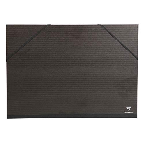 Pasta Clairefontaine Kraft Art (A2+ - Preto) Clairefontaine Rhodia - Pastas de arquivo - pasta, clairefontaine, kraft art, a2, preto, modelar
