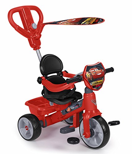 Triciclo FEBER Cars (Vermelho - 100x46x68 cm) FEBER - Brinquedos - triciclo, vermelho, 100x46x68 cm