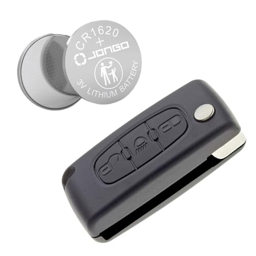 Jongo Carcasa de Chave com Fio para Citroën C4 Picasso JONGO - Baterias - carcasa, chave, fio, citroen c4 picasso