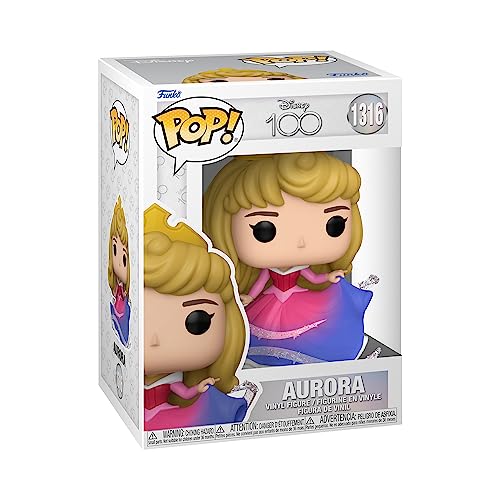 Figura FUNKO Pop! Disney: Disney 100 - Aurora Funko - Brinquedos - figura, vinil, coleção, disney 100