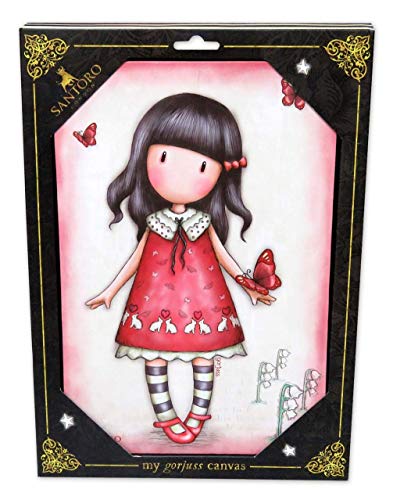 Painel Decorativo CYPLIENZO 20x30cm Gorjuss Ladybug C Y P - Materiais de arte e artesanato - gorjuss, ladybug, MDF, madeira