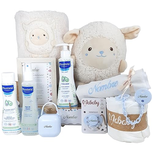 Mala de Presente MABABYSHOP Happy Animals Deluxe Mababy - Conjuntos de presente para bebê - mala, presente, bebés, personalização